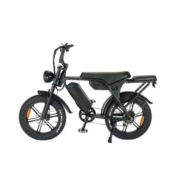 OUXI V8 Elektrische Fatbike – 250W – 15Ah – 20 inch - dubbele accu– zwart (2)